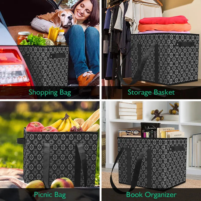 🔥 LAST DAY 50% OFF! 🛍️ Large Reusable Grocery Tote Bag – Spacious & Stylish