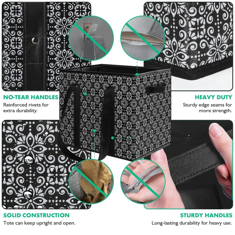 🔥 LAST DAY 50% OFF! 🛍️ Large Reusable Grocery Tote Bag – Spacious & Stylish