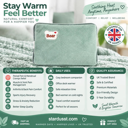🎄Christmas Sale! LAST DAY ONLY! Just $22.99!⏰Rechargeable hot water bottles, heat packs, explosion-proof heat pads