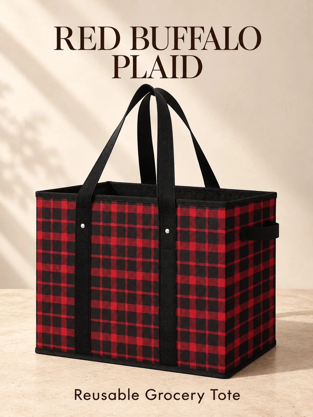 🔥 LAST DAY 50% OFF! 🛍️ Large Reusable Grocery Tote Bag – Spacious & Stylish