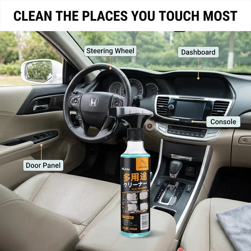 🔥 Heavy-Duty Auto Cleaning Spray – Degreases & Removes Stains