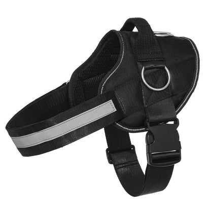 🐾 Reflective Dog Harness with Handle ✨ Breathable & Adjustable Comfort Vest for Small to Large Dogs