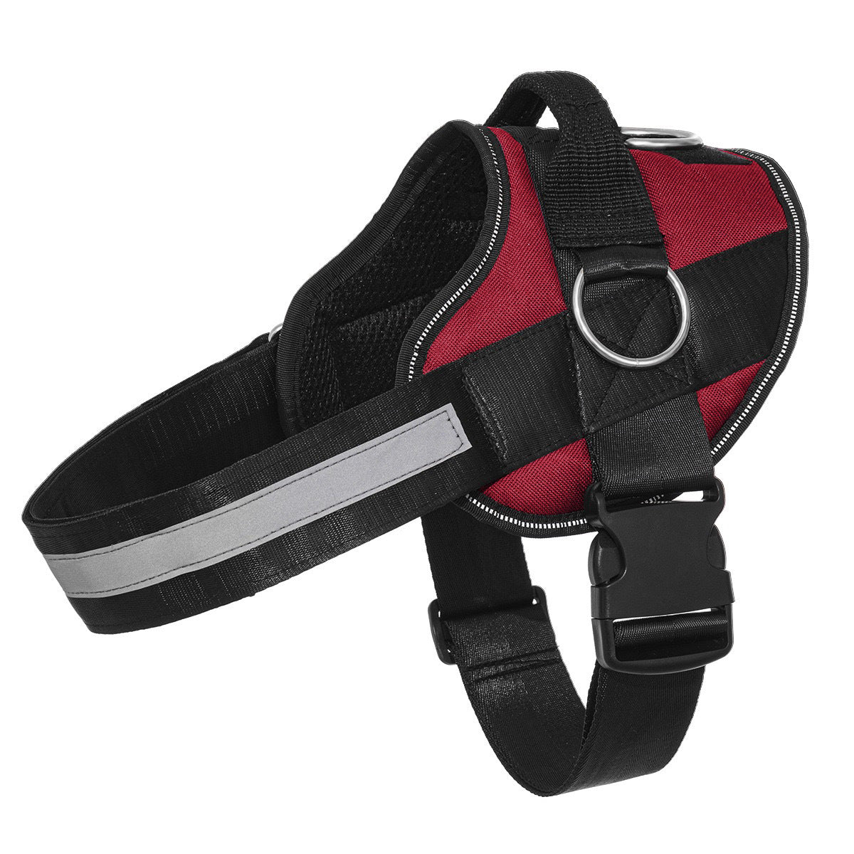🐾 Reflective Dog Harness with Handle ✨ Breathable & Adjustable Comfort Vest for Small to Large Dogs
