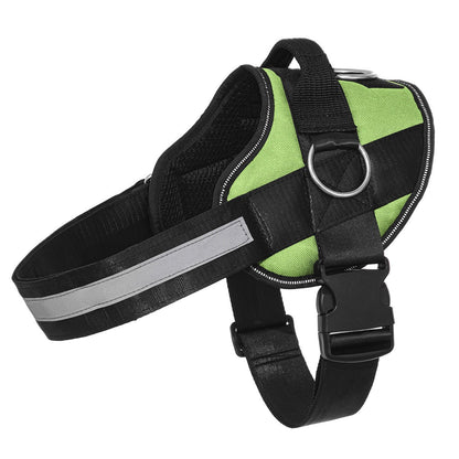 🐾 Reflective Dog Harness with Handle ✨ Breathable & Adjustable Comfort Vest for Small to Large Dogs