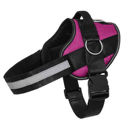 🐾 Reflective Dog Harness with Handle ✨ Breathable & Adjustable Comfort Vest for Small to Large Dogs