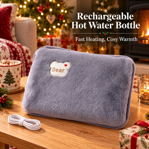 🎄Christmas Sale! LAST DAY ONLY! Just $22.99!⏰Rechargeable hot water bottles, heat packs, explosion-proof heat pads