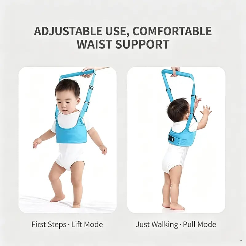 👶 Ergonomic Toddler Walking Assistant Harness – Breathable Safety Walker 👣