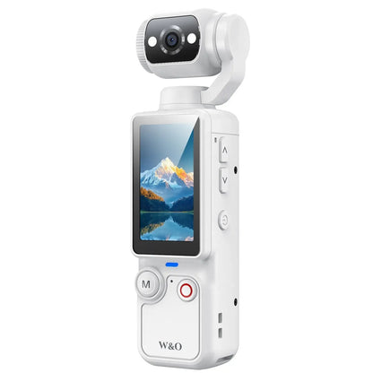 📸 2.5K UHD Pocket Vlogging Camera with 180° Rotating Lens & 32GB Card 🎥