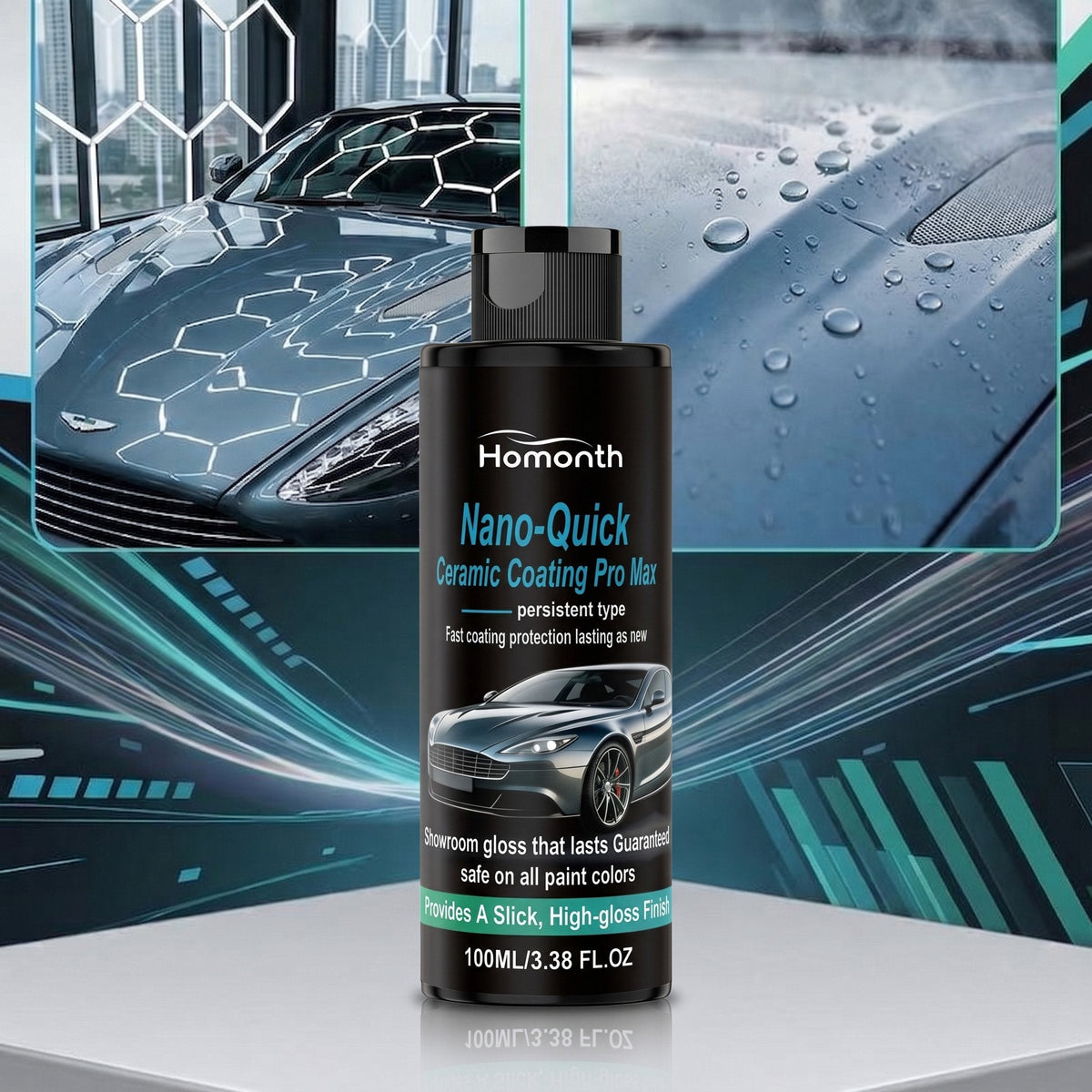 💎 Nano-Quick Ceramic Coating – Bring Back That Showroom-Like Shine