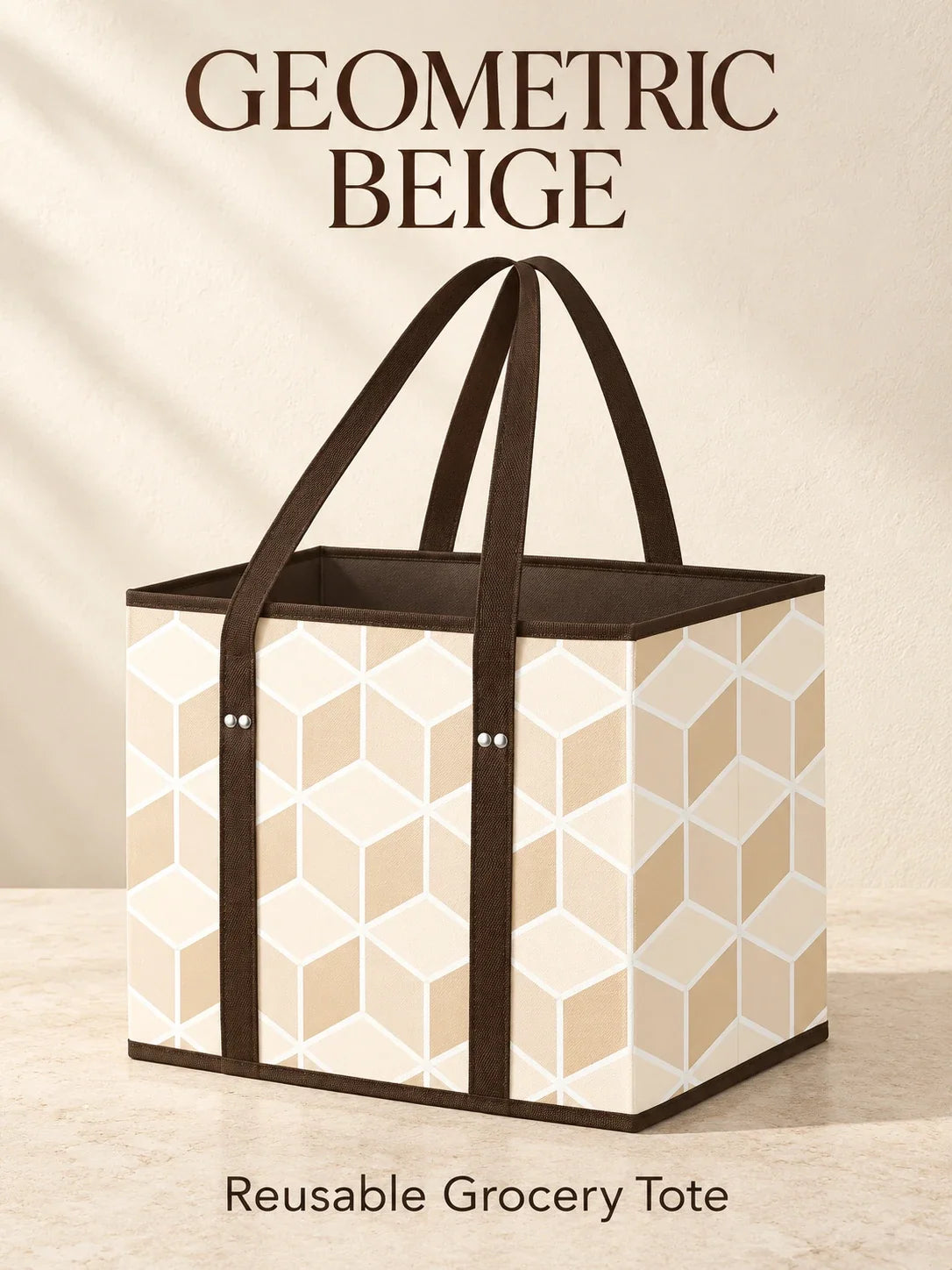 🔥 LAST DAY 50% OFF! 🛍️ Large Reusable Grocery Tote Bag – Spacious & Stylish