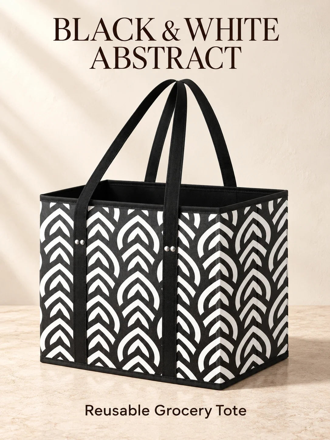 🔥 LAST DAY 50% OFF! 🛍️ Large Reusable Grocery Tote Bag – Spacious & Stylish