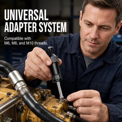 🔧 Heavy-Duty Grease Fitting Unclogger Tool – 600 PSI Cleaner