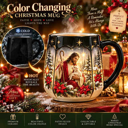 🎄 Last Day 50% OFF🎁Christmas Magic Color-changing Mug – Heat Reveal Holiday Gift