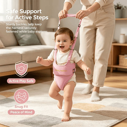 👶 Ergonomic Toddler Walking Assistant Harness – Breathable Safety Walker 👣