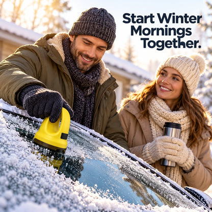 Handheld Electric Ice Scraper for Car Windows