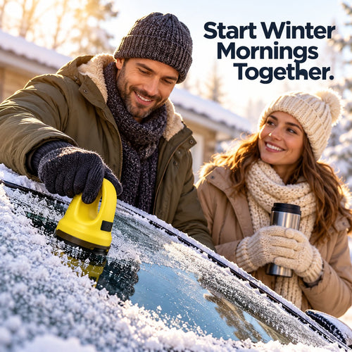 Handheld Electric Ice Scraper for Car Windows