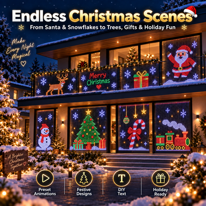 🎄 Smart RGB Pixel LED String Lights App Controlled Christmas Light Show ✨