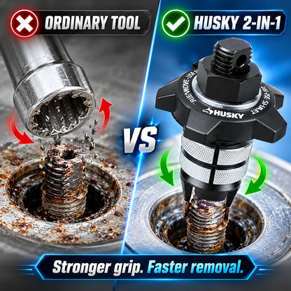 🛠️ Heavy-Duty Expanding Tub Drain Remover – Remove Stuck & Rusted Drains