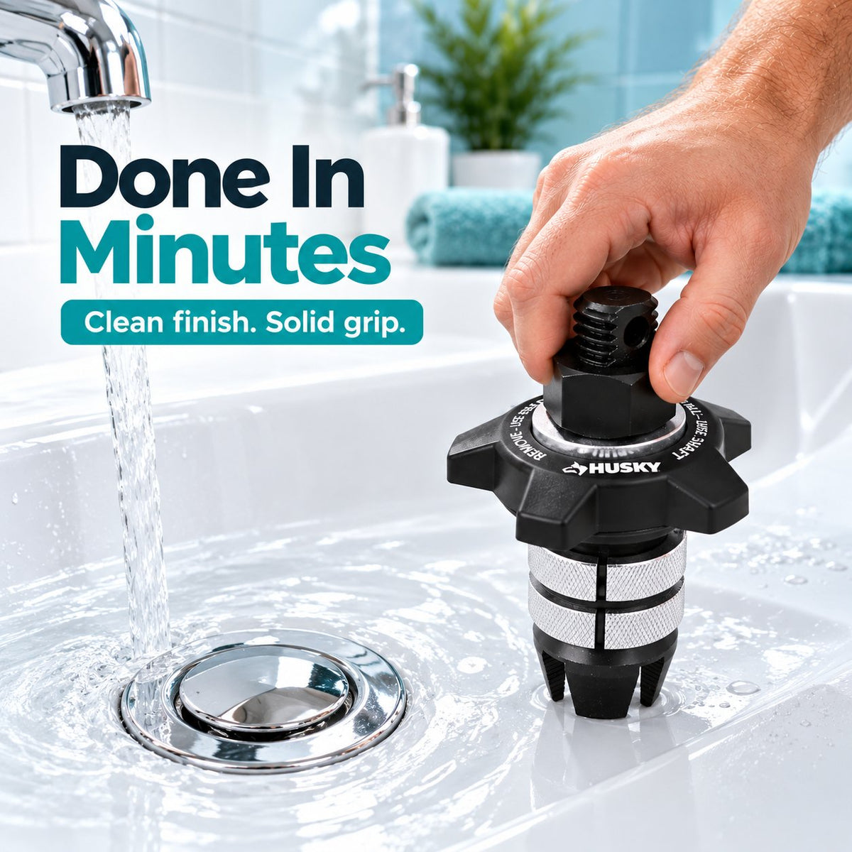 🛠️ Heavy-Duty Expanding Tub Drain Remover – Remove Stuck & Rusted Drains