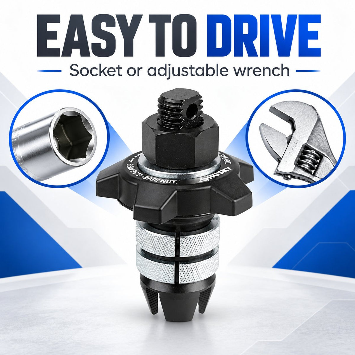 🛠️ Heavy-Duty Expanding Tub Drain Remover – Remove Stuck & Rusted Drains