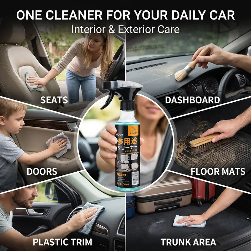 🔥 Heavy-Duty Auto Cleaning Spray – Degreases & Removes Stains