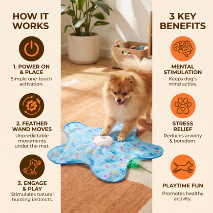 HuntingFun Dog Pro – Automatic Dog Toy for Stress Relief and Playtime Fun