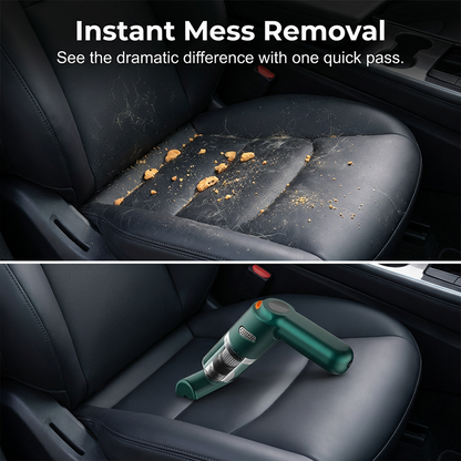 🚗 Cordless Handheld Car Vacuum Cleaner - 10000PA Suction Portable Dust Buster 🧹