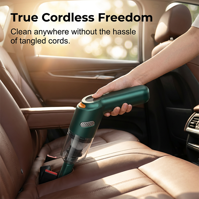 🚗 Cordless Handheld Car Vacuum Cleaner - 10000PA Suction Portable Dust Buster 🧹
