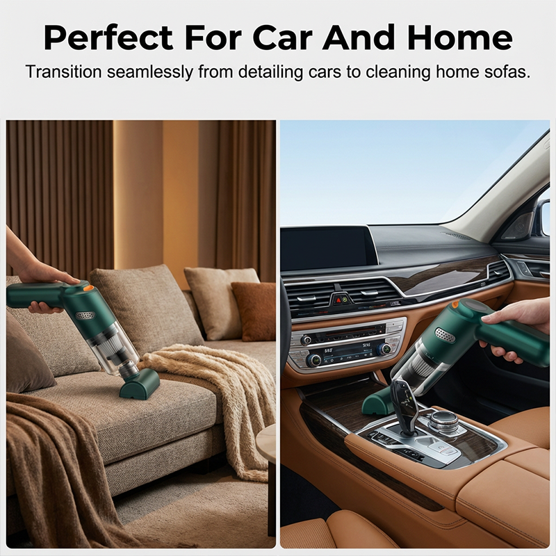 🚗 Cordless Handheld Car Vacuum Cleaner - 10000PA Suction Portable Dust Buster 🧹