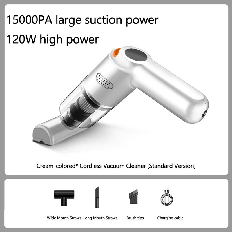 🚗 Cordless Handheld Car Vacuum Cleaner - 10000PA Suction Portable Dust Buster 🧹