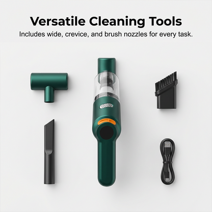 🚗 Cordless Handheld Car Vacuum Cleaner - 10000PA Suction Portable Dust Buster 🧹