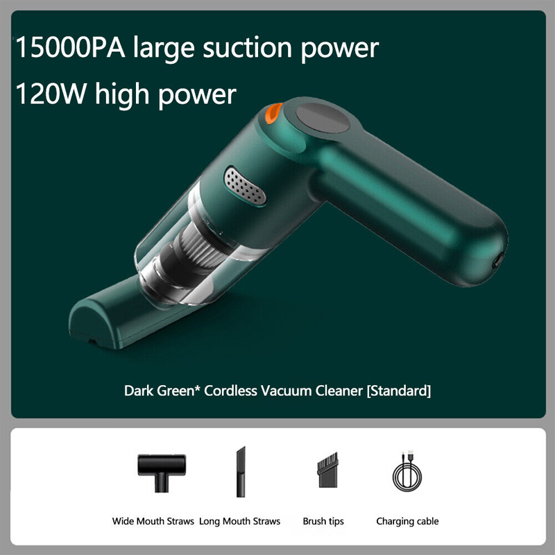 🚗 Cordless Handheld Car Vacuum Cleaner - 10000PA Suction Portable Dust Buster 🧹