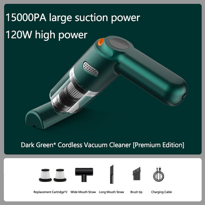 🚗 Cordless Handheld Car Vacuum Cleaner - 10000PA Suction Portable Dust Buster 🧹