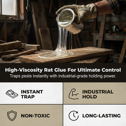 🐭 High-Viscosity Mouse & Rat Glue – Custom Pest Trap Adhesive