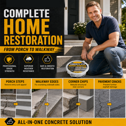 🏗️ Concrete Step Repair Adhesive High-Performance Polymer Filler 🛠️