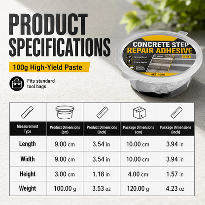 🏗️ Concrete Step Repair Adhesive High-Performance Polymer Filler 🛠️