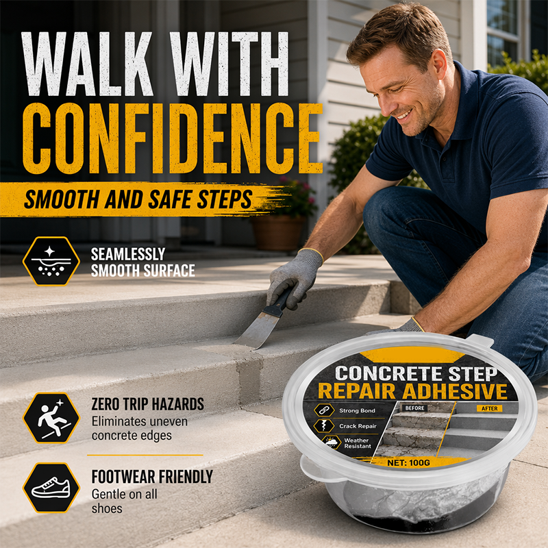 🏗️ Concrete Step Repair Adhesive High-Performance Polymer Filler 🛠️