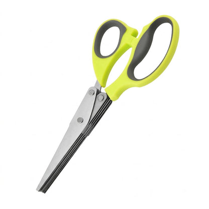 🌿 5-Layer Herb Scissors for Fast Kitchen Prep ✂️