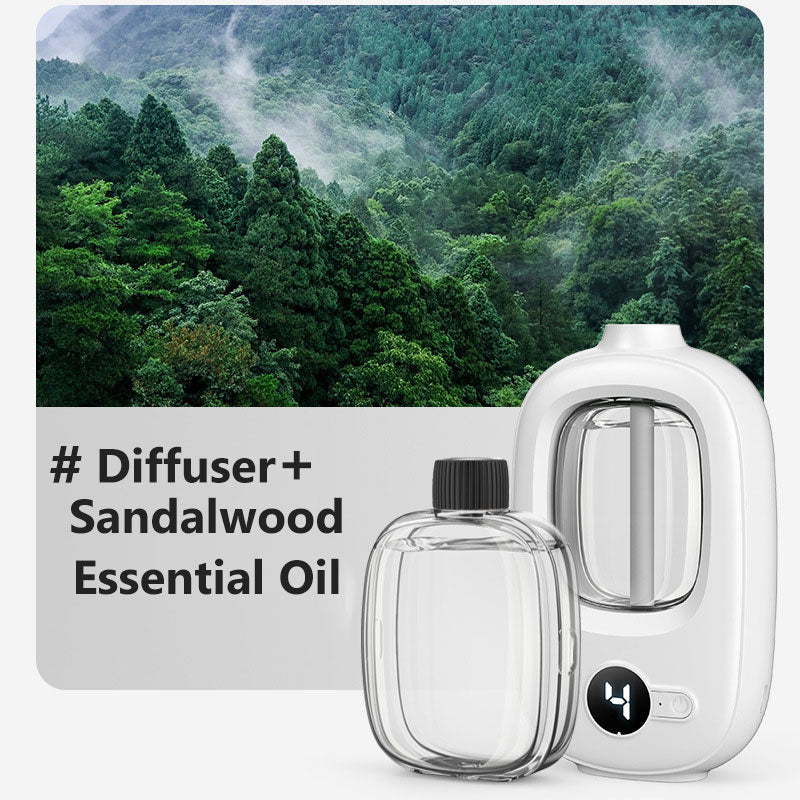 🌿 Smart Aromatherapy Diffuser – Rechargeable Automatic Fragrance Sprayer