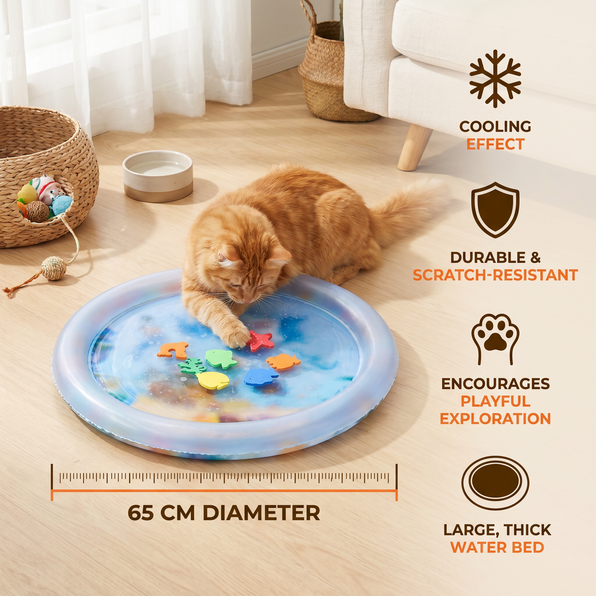 Cooling Play Water Bed for Cats 2.0